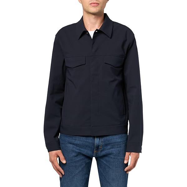 Theory Men's Field Jacket, Black, S at Amazon Men's Clothing store